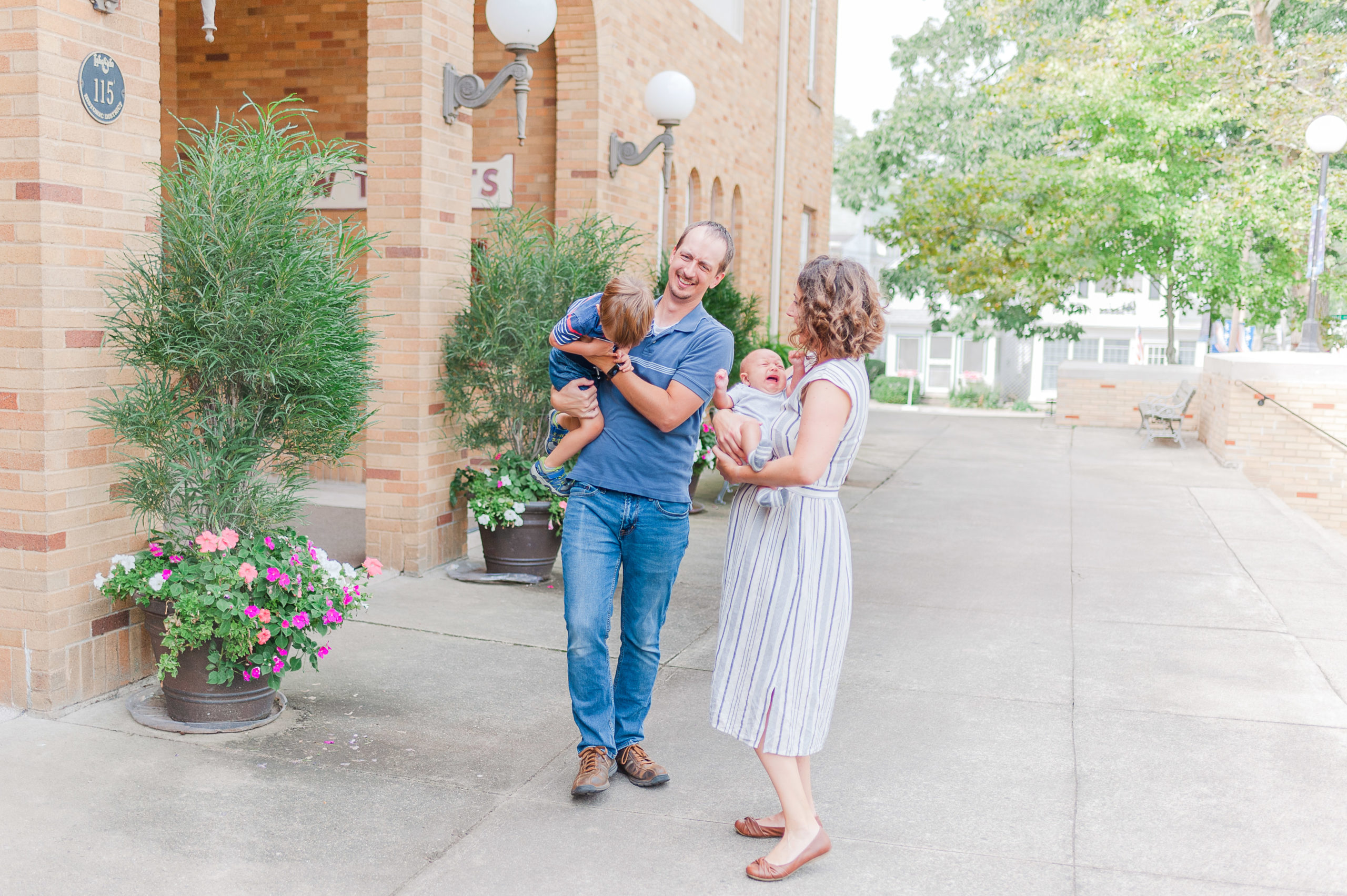 family session at Lakeside Ohio