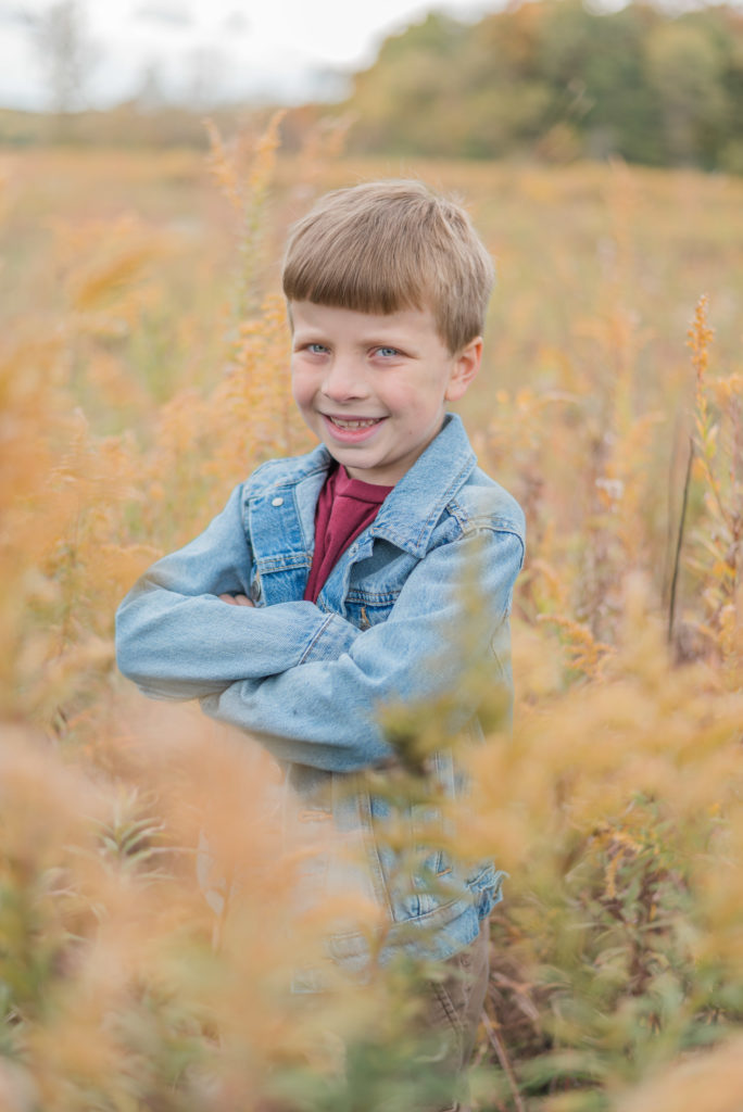 Dayton fall family photo session