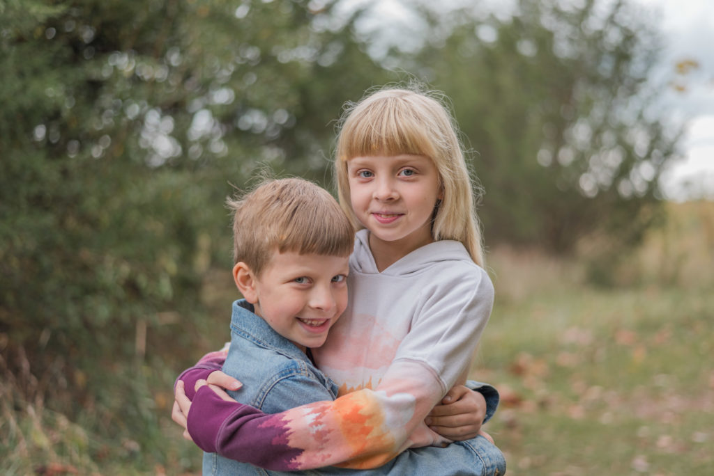 Dayton fall family photo session