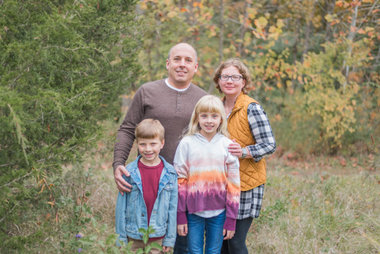 Dayton fall family photo session