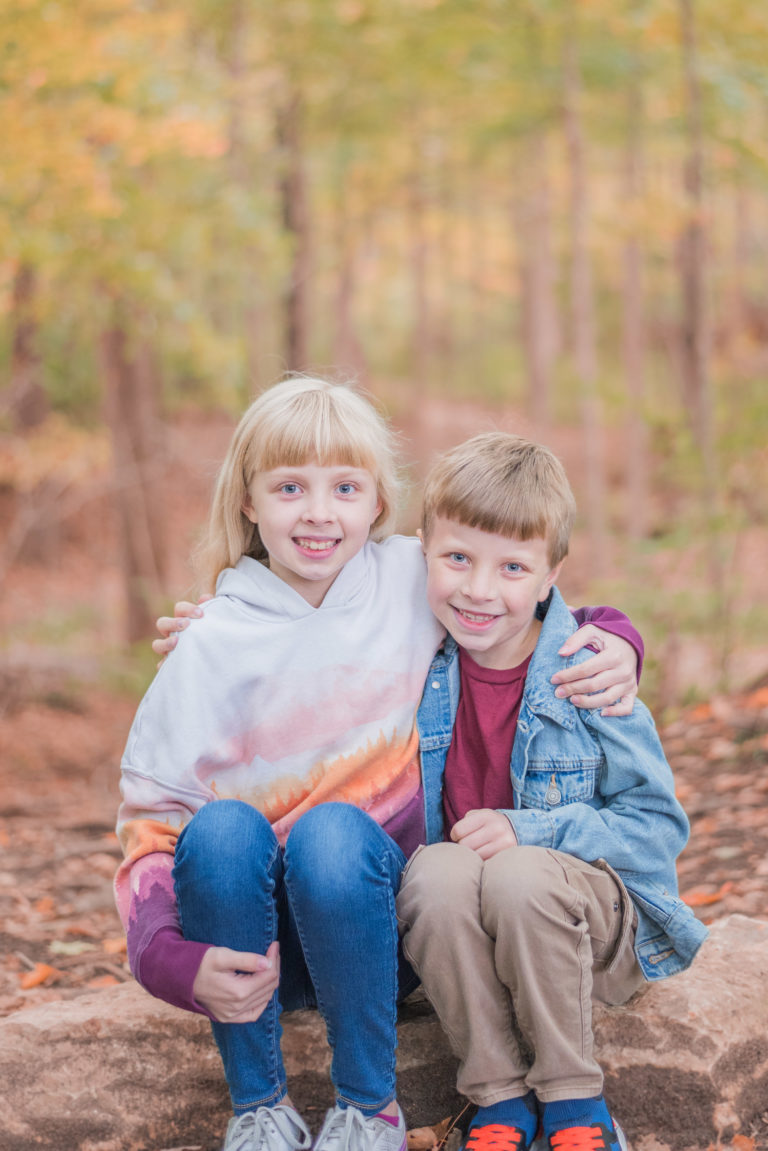 Dayton fall family photo session