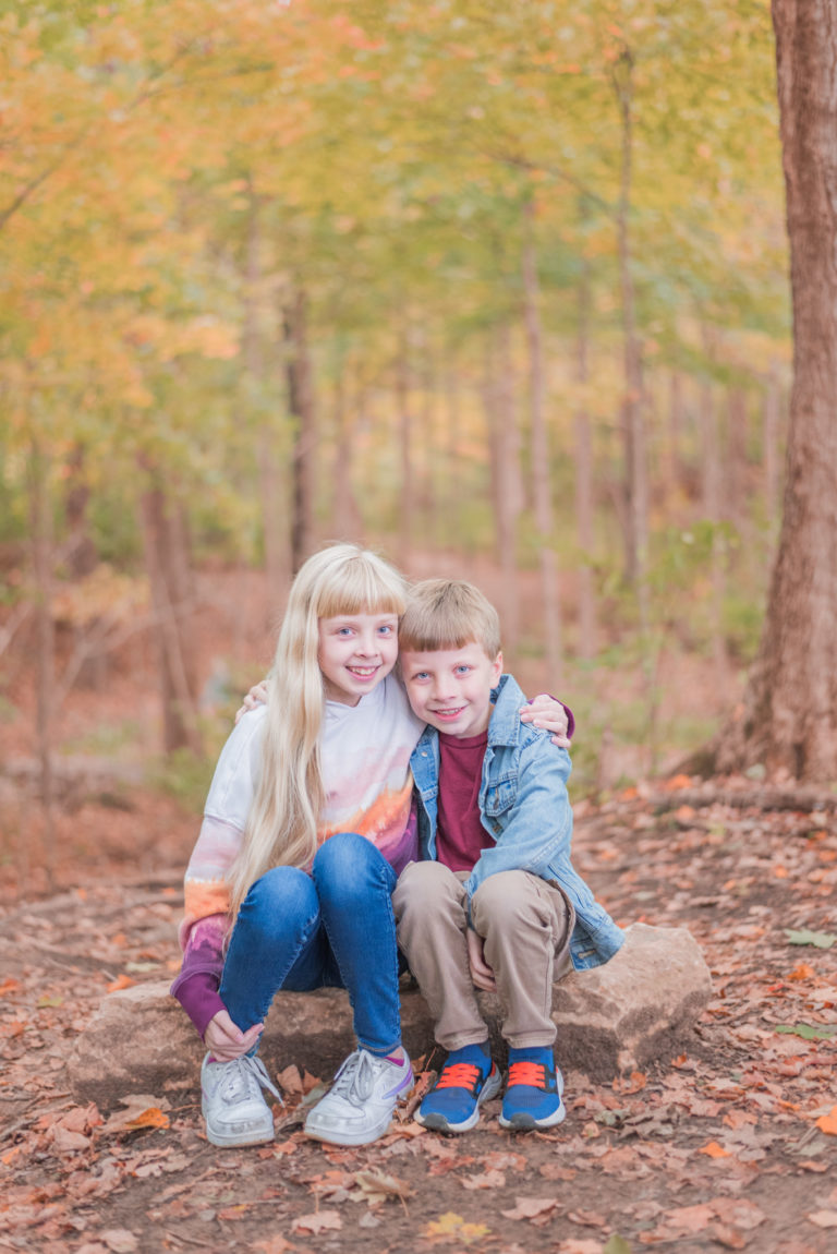 Dayton fall family photo session