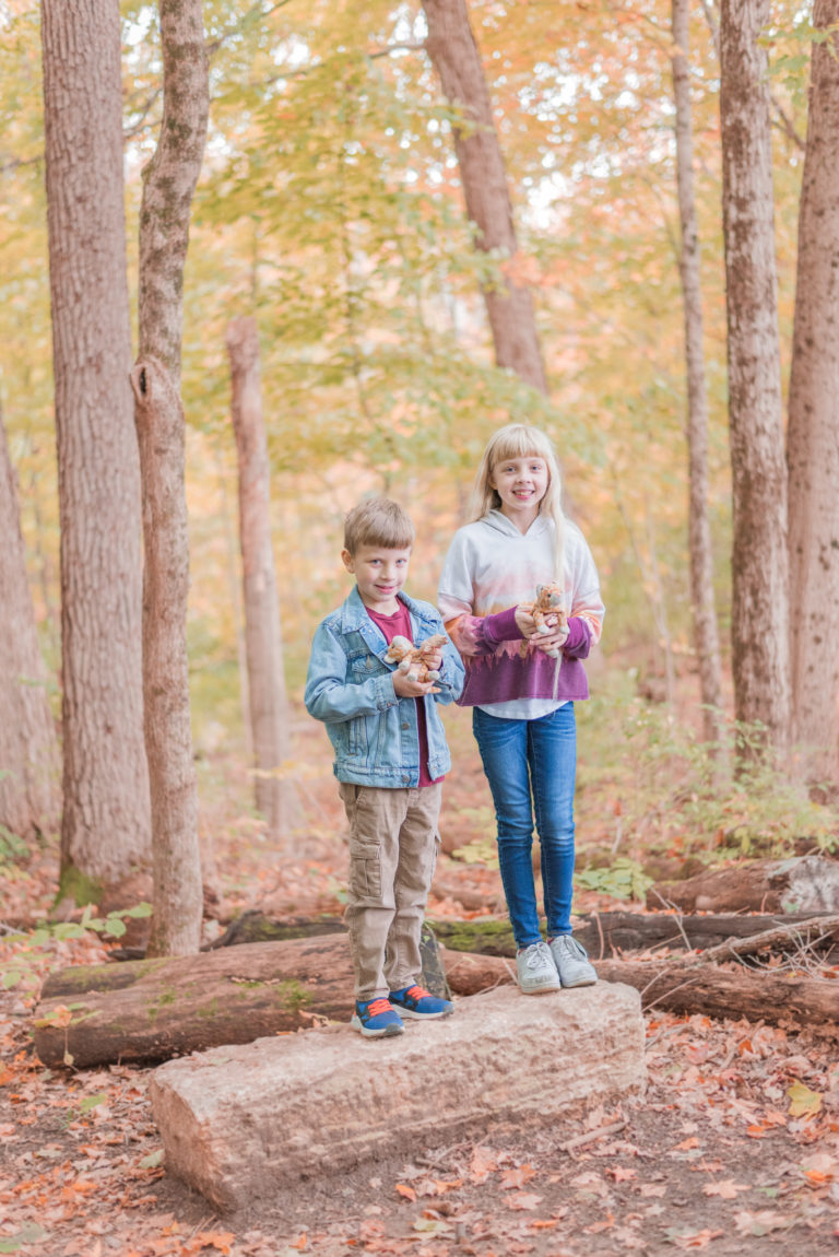 Dayton fall family photo session