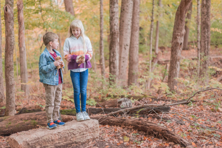 Dayton fall family photo session