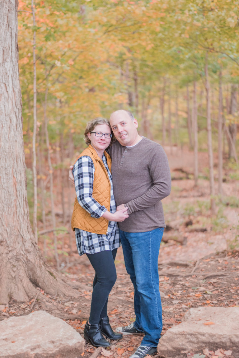 Dayton fall family photo session