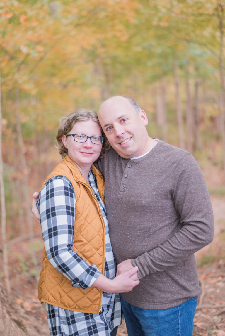 Dayton fall family photo session