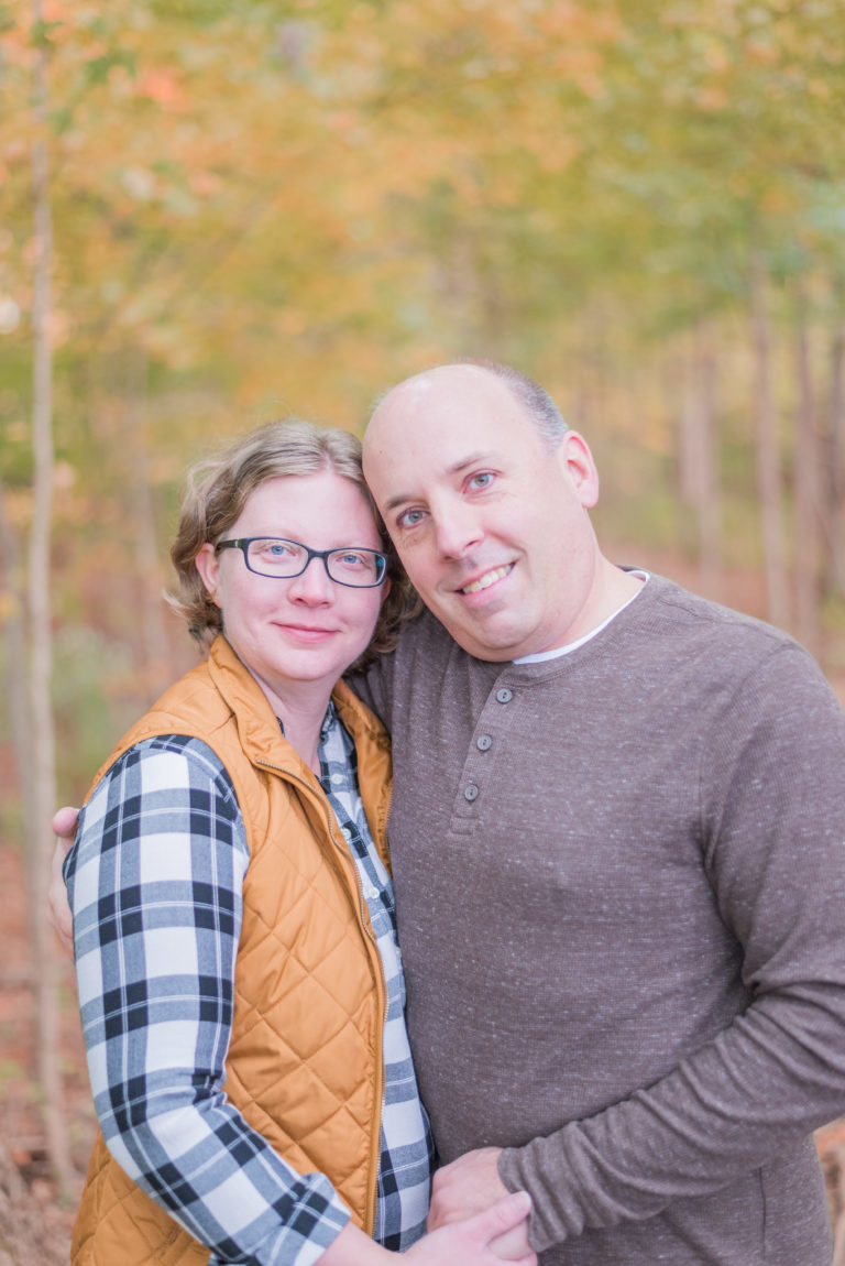 Dayton fall family photo session