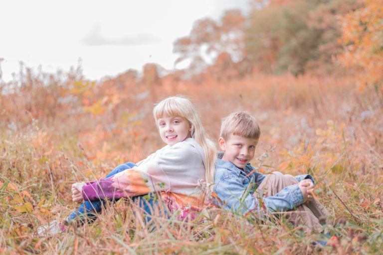 Dayton fall family photo session