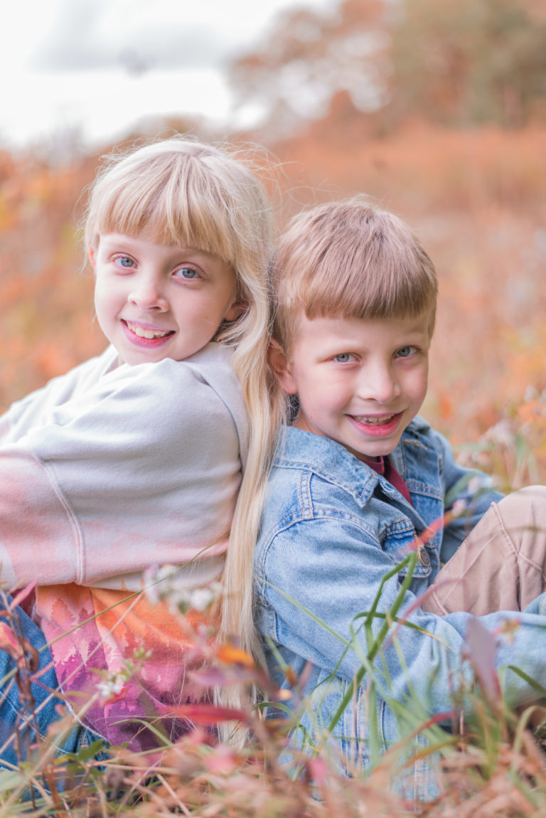 Dayton fall family photo session