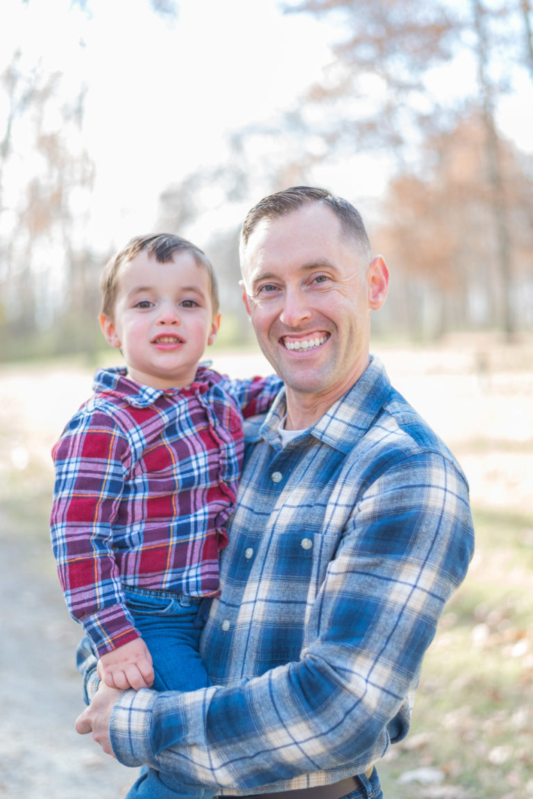 Dayton fall family photo session Austin Landing