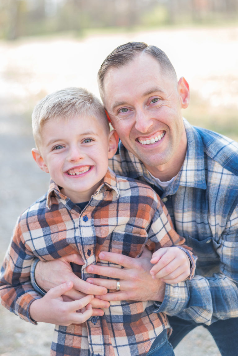 Dayton fall family photo session Austin Landing