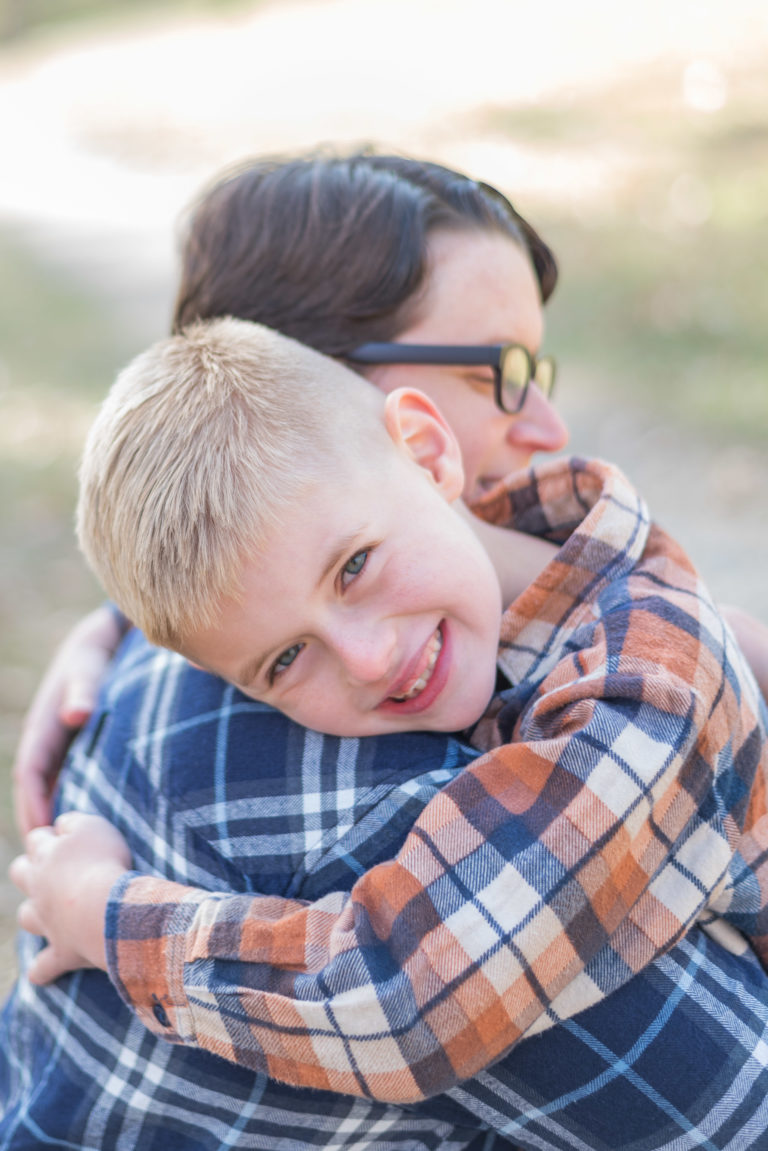 Dayton fall family photo session Austin Landing