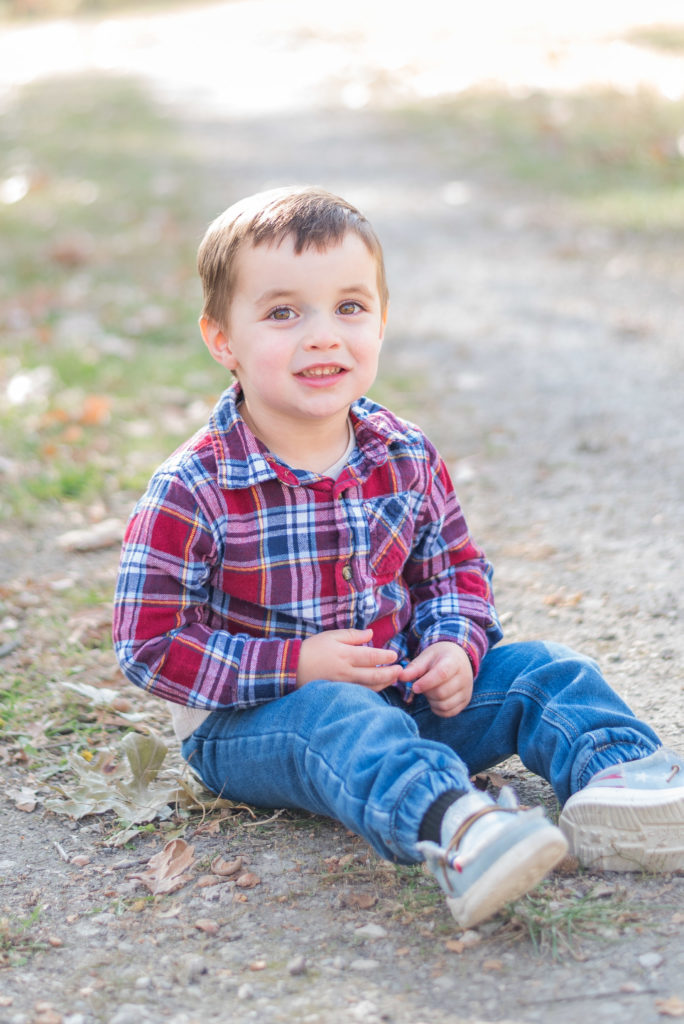 Dayton fall family photo session Austin Landing