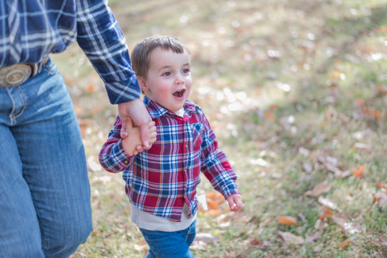 Dayton fall family photo session Austin Landing