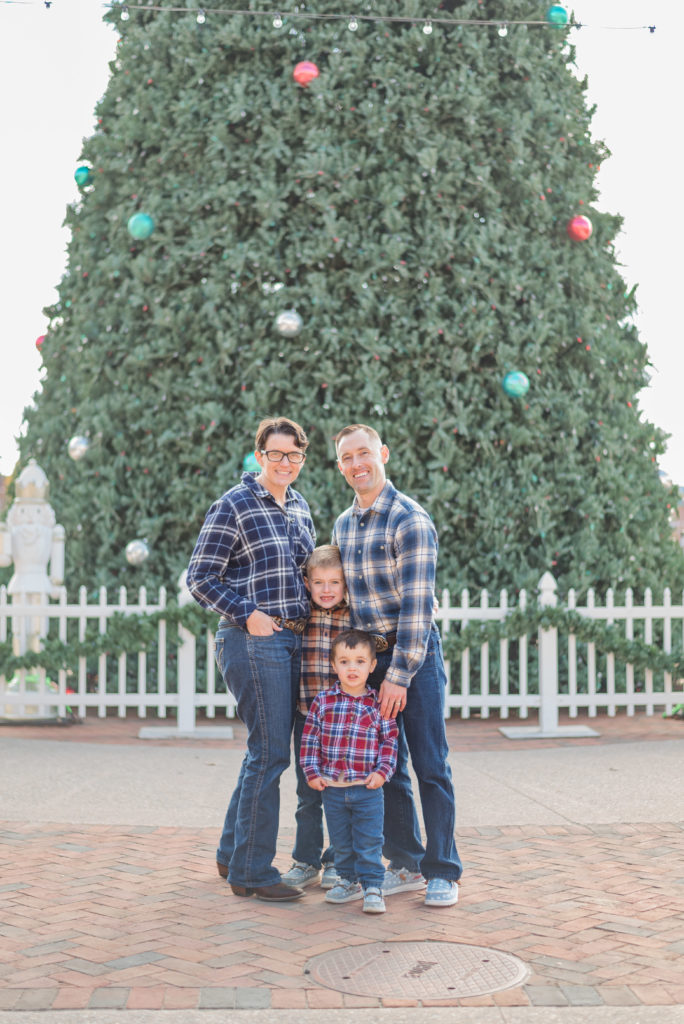 Dayton fall family photo session Austin Landing