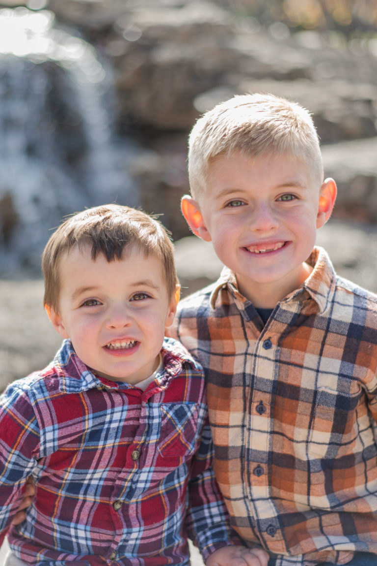 Dayton fall family photo session Austin Landing